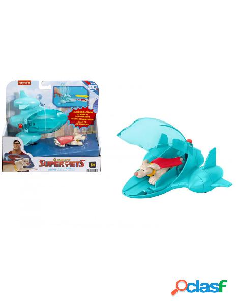 Fisher price - super pets dc veicolo lanciatore