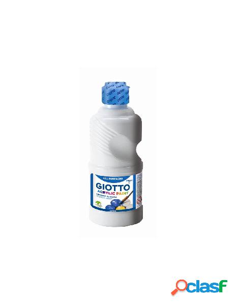 Flacone 250ml giotto acrylic bianco