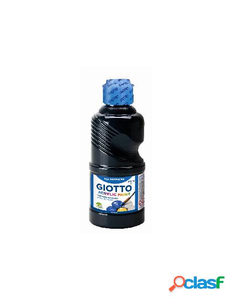 Flacone 250ml giotto acrylic nero