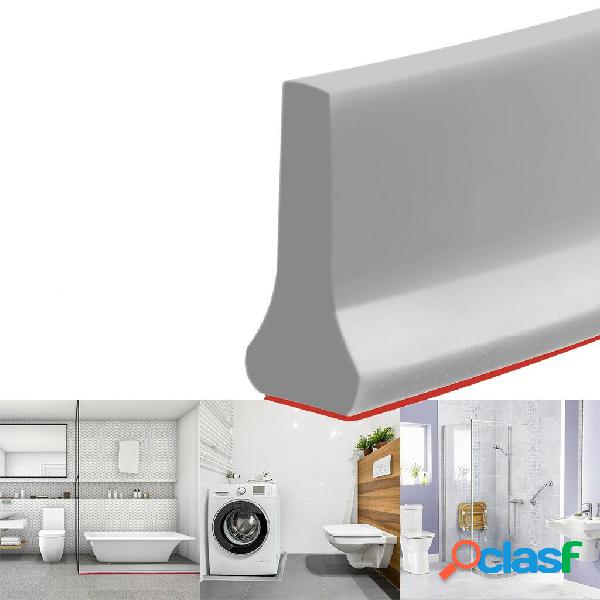 Flexible TPE Water Retaining Strip Bathroom Wet Dry