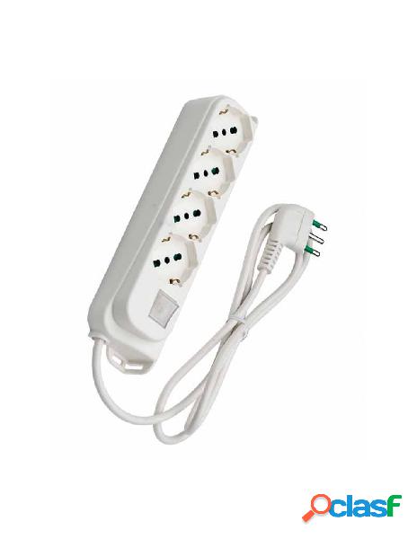 Fme - multipresa 4 posti schuko con interruttore e cavo 1,5m