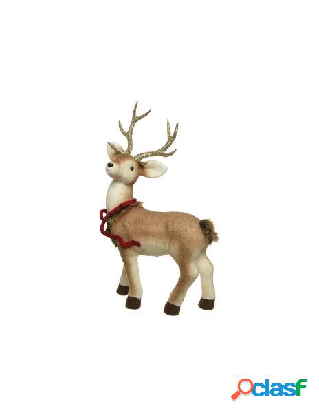 Foam deer w wool 457686