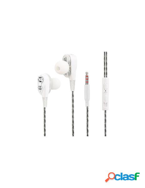 Fontastic - auricolari stereo in ear duett con microfono e
