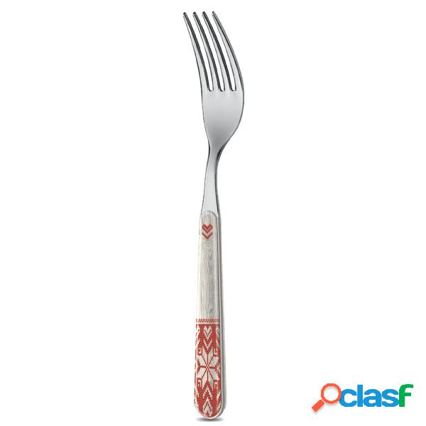 Forchetta tavola CHALET CHRISTMAS COLLECTION, 18/10 in