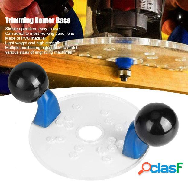 Fresatrice Trimmer Staffa di base Sottobase compatta per