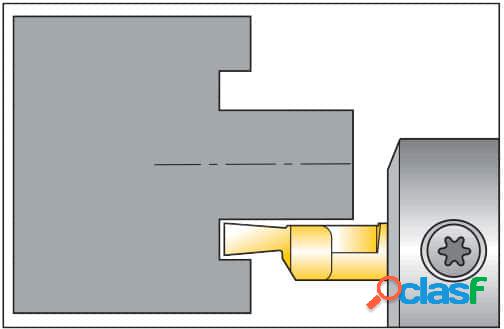 GARANT - Inserto di scanalatura assiale esterno sinistro L 1