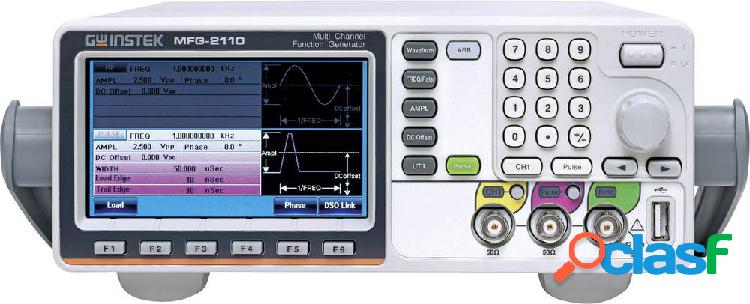 GW Instek MFG-2110 Generatore di funzioni 1 µHz - 10 MHz 1