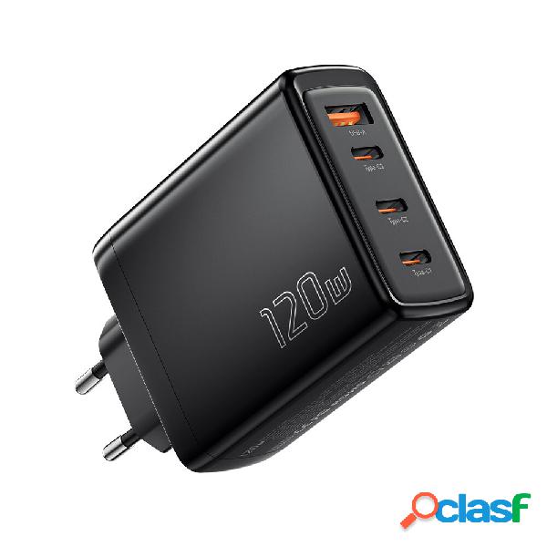 [GaN Tech] ESSAGER JT-G120B Caricabatterie USB PD a 4 porte