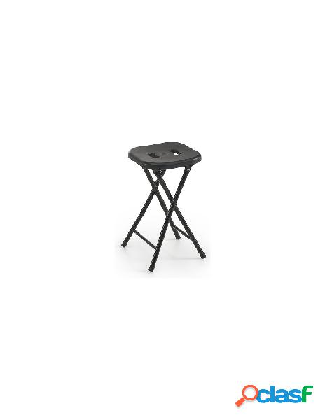Gedy - sgabello bagno gedy c076 14 pieghevole nero