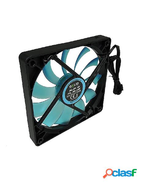 Gelid solutions - ventola slim 120x120x15,8 12v pl blu