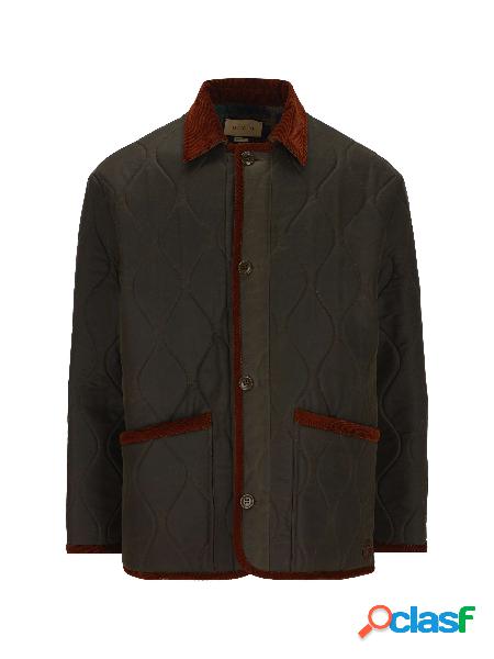 Giacca In Cotone Trapuntato Gucci