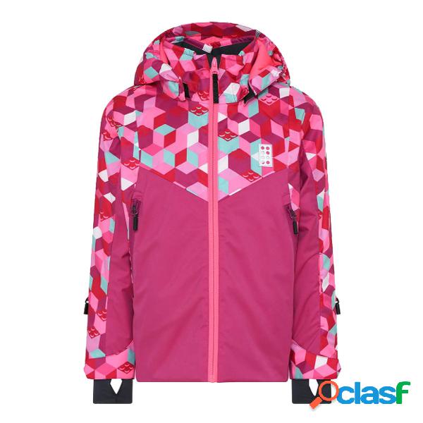Giacca da sci Lego LWJESTED 704 (Colore: dark pink, Taglia:
