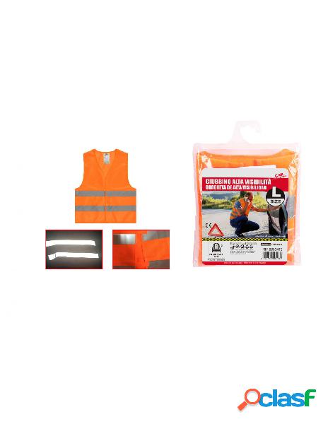 Gilet catarifrangente arancione taglia l