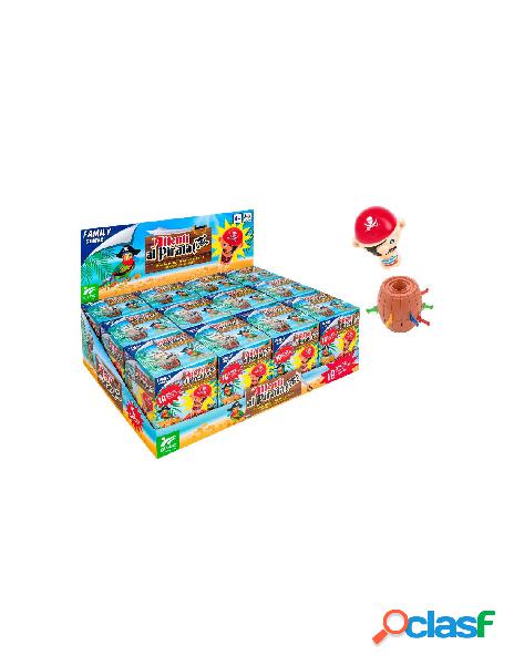 Gioco del pirata nella botte 16 spade 12pz d/box