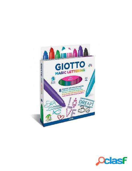 Giotto magic lettering