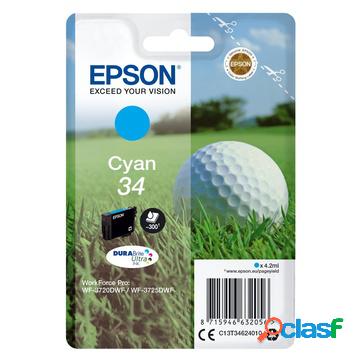 Golf ball singlepack cyan 34 durabrite ultra ink