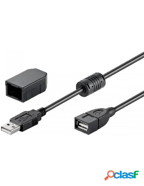 Goobay - cavo prolunga usb 2.0 con ferrite a maschio / a