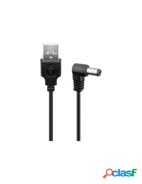Goobay - cavo usb a maschio a dc 5,5 x 2,1 mm maschio