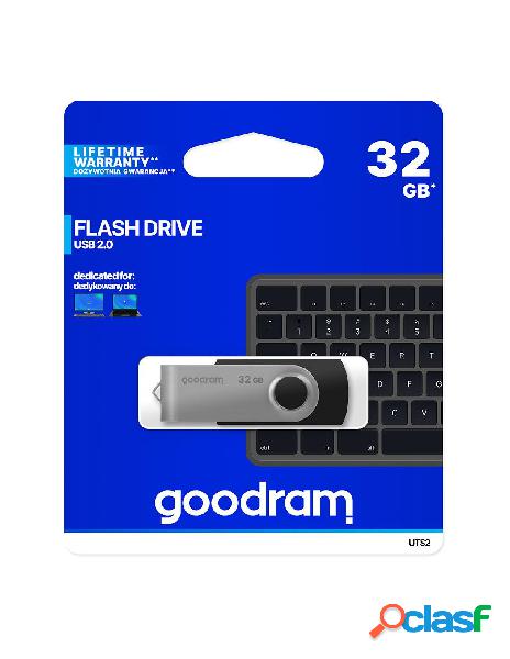 Goodram - chiavetta/pendrive usb goodram twister 32gb nera