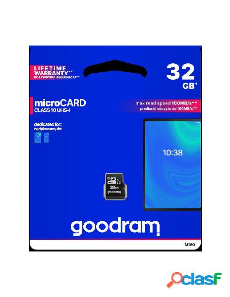 Goodram - micro sd card goodram 32gb class 10 uhs i