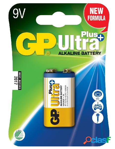 Gp batteries - blister 1 batteria 9v gp ultra plus