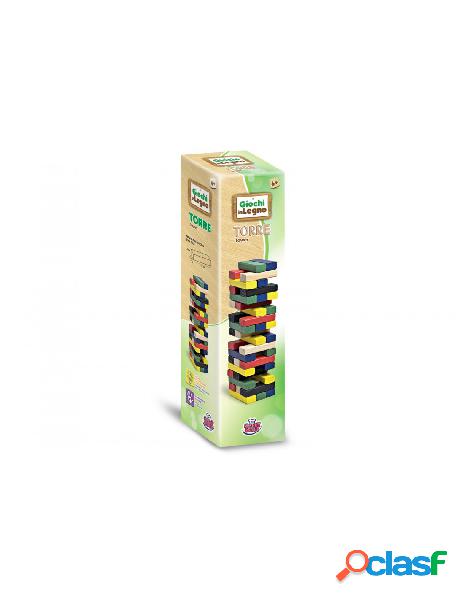 Grandi giochi - torre colorata in legno grandi giochi