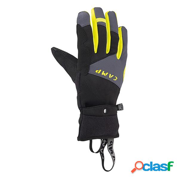 Guanti alpinismo Camp G Comp Warm nero-lime (Colore: