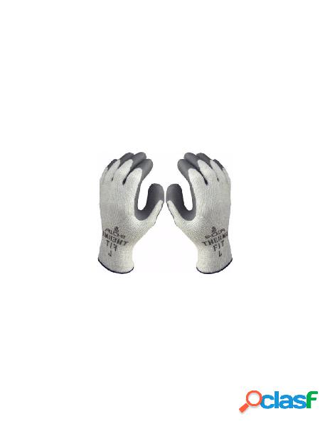 Guanti lavoro issaline 451 showa gloves bianco e grigio