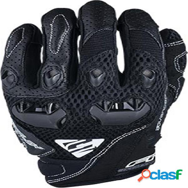 Guanti moto donna estivi Five STUNT EVO Airflow Nero