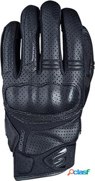 Guanti moto pelle estivi Five RS2 Nero