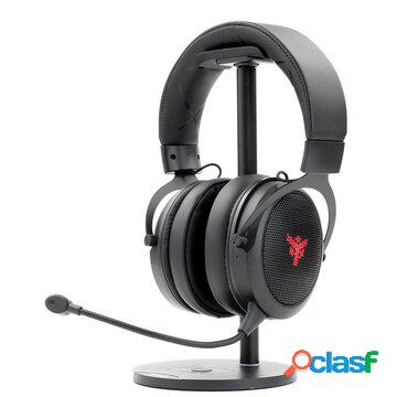 H500wb cuffie wireless bluetooth con microfono gaming nero