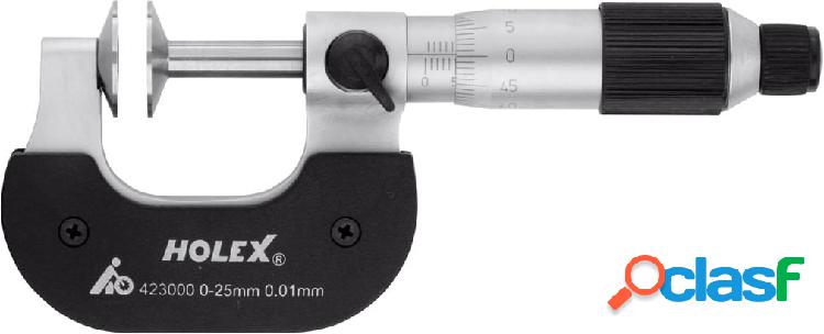 HOLEX - Micrometro con piattelli di misura