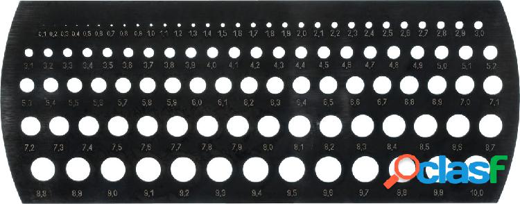 HOLEX - Piastra con fori calibrati per punte