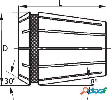HOLEX - Pinza ER con guarnizione ER32