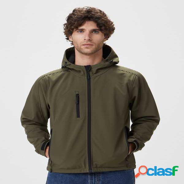 HOODED SOFTSHELL BS552