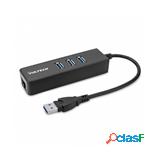 HUB VULTECH 3 PORTE USB 3.0 HUB/RJ45