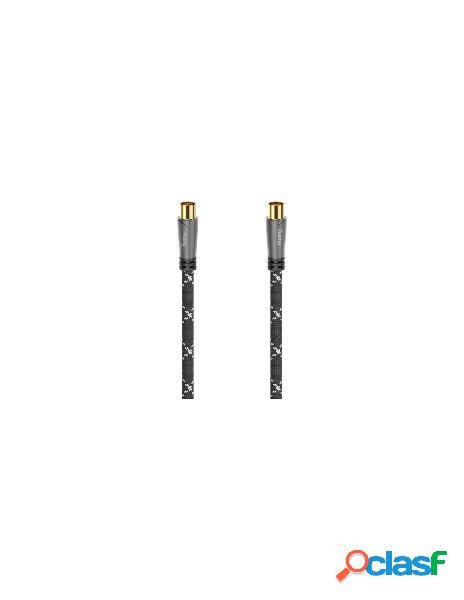 Hama - cavo antenna hama 00205072 120 db nero