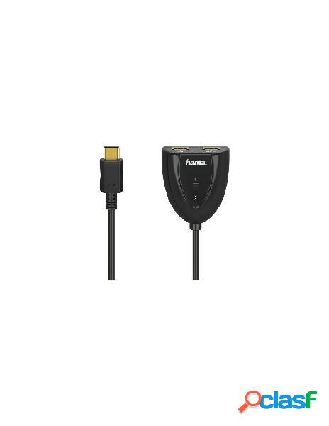 Hama - switch hdmi hama 00205161 2x1 full hd black