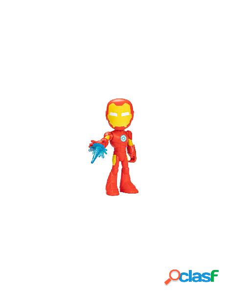 Hasbro - personaggio hasbro f61645x2 spidey mega iron man