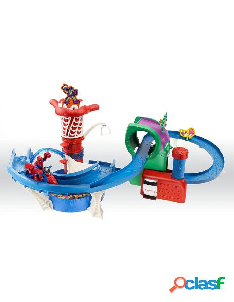 Hasbro - spider-man funhouse playset web racing il funhouse