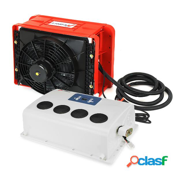 Hcalory 12V/24V Portable Car Air Conditioner Fan Water