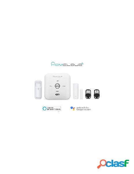 Homcloud - kit antifurto wireless 10g homcloud wi-fi + gsm