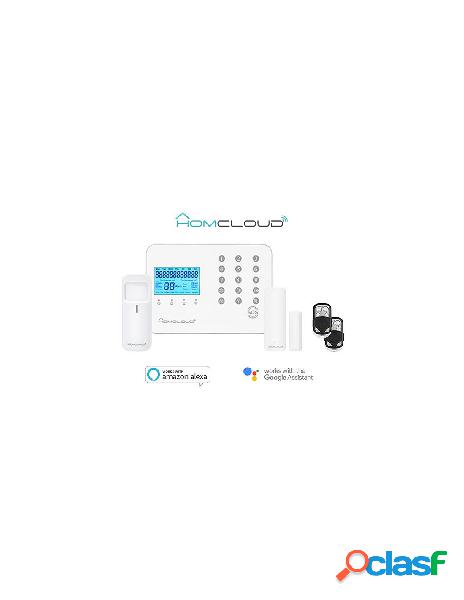 Homcloud - kit antifurto wireless 10p homcloud wi-fi + gsm