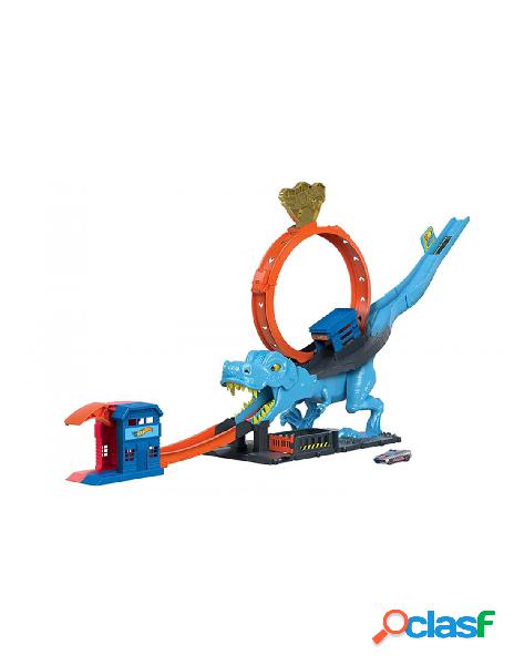 Hot wheels - hot wheels city sfreccia sul t-rex playset