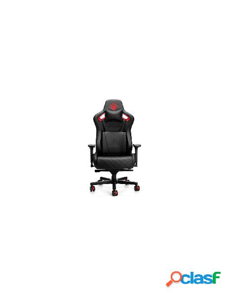 Hp - sedia gaming hp 6ky97aa omen citadel black & red