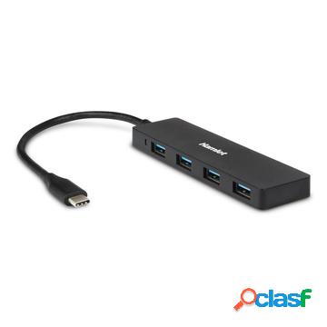 Hub usb 3.1 type c 4 porte trasferimento fino a 5 gbps