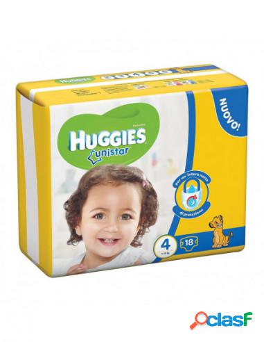 Huggies - Huggies Unistar Pannolino N.4 7-18 Kg