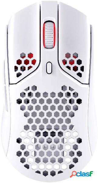 HyperX Pulsefire Haste Wireless White Mouse da gioco Senza