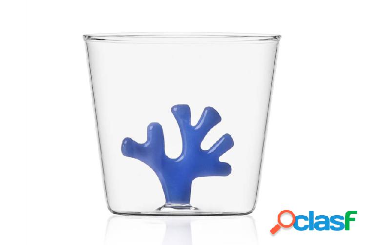 Ichendorf Bicchiere tumbler Coral Reef Blu blu trasparente