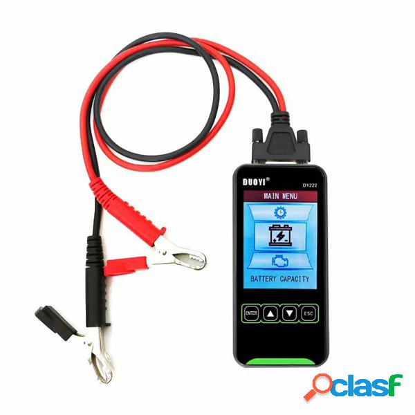 Il tester DY222 12-24V di nuova generazione per automobili e
